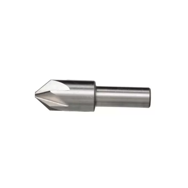 Drill America 7/8 in. 60-Degree High Speed Steel Countersink Bit with 6 Flutes