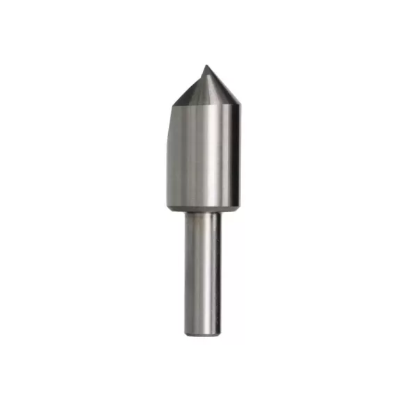 Drill America 3/8 in. 60-Degree High Speed Steel Countersink Bit with Single Flute