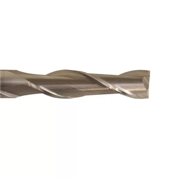 Drill America 5/16 in. x 3/8 in. Shank Cobalt End Mill Specialty Bit with 2-Flute
