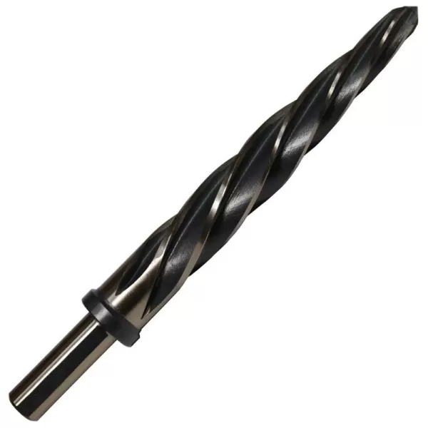 Drill America 3/4 in. High Speed Steel Black and Gold Bridge/Construction Reamer Bit with 1/2 in. Shank