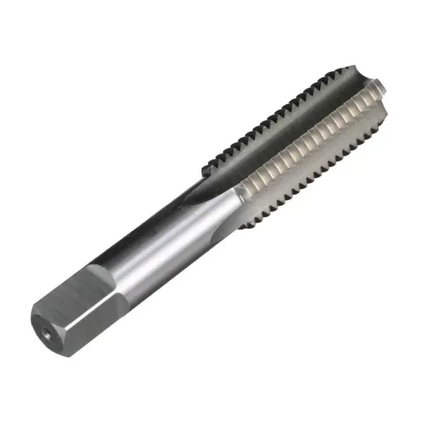 Drill America M10 x 1.25-High Speed Steel 4-Flute Bottoming Hand Tap (1-Piece)