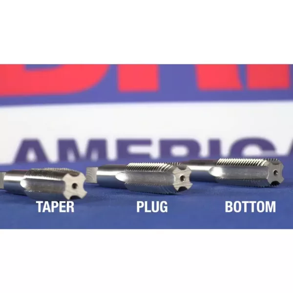 Drill America M6 x 1.25 High-Speed Steel Hand Plug Tap (1-Piece)