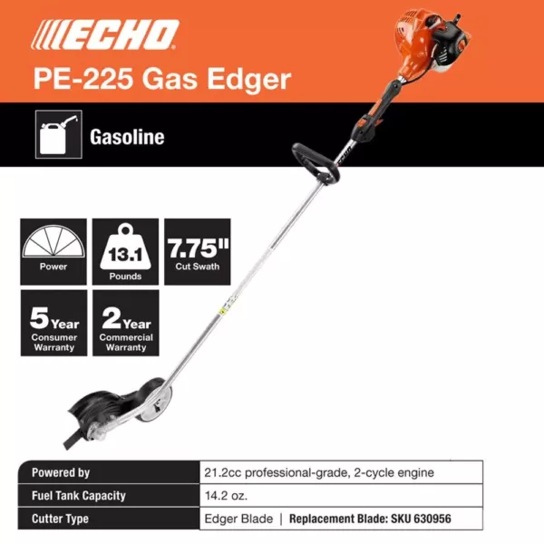 ECHO 21.2 cc Gas 2-Stroke Cycle Edger