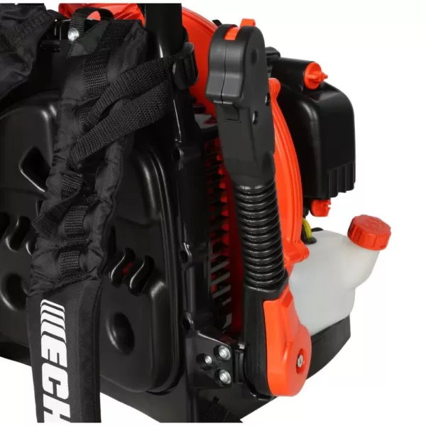 ECHO 216 MPH 517 CFM 58.2 cc Gas 2-Stroke Cycle Backpack Leaf Blower with Hip Throttle