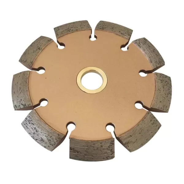 EDiamondTools 4.5 in. Crack Chaser Blade for Concrete and Asphalt Repair 3/8 in. W x 7/8 in. to 5/8 in. Arbor