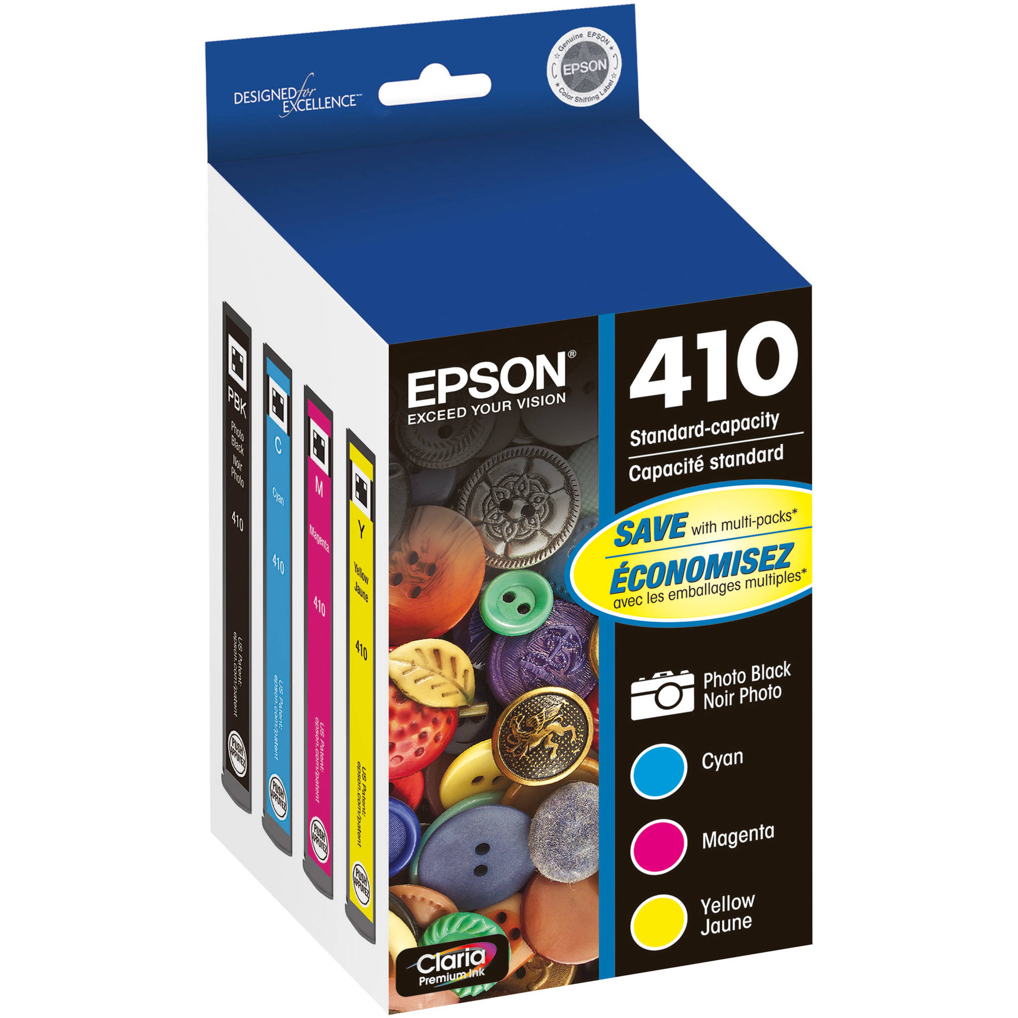 Epson Claria Premium Standard-Capacity Ink Cartridge Multi-Pack