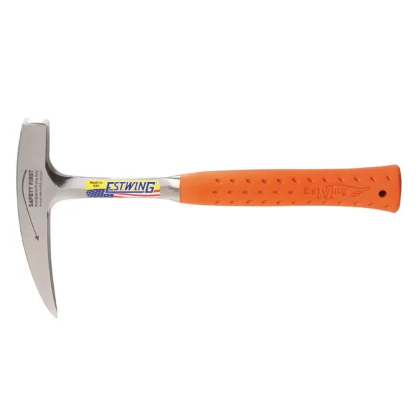 Estwing 22 oz. Orange Rock Pick with Pointed Tip