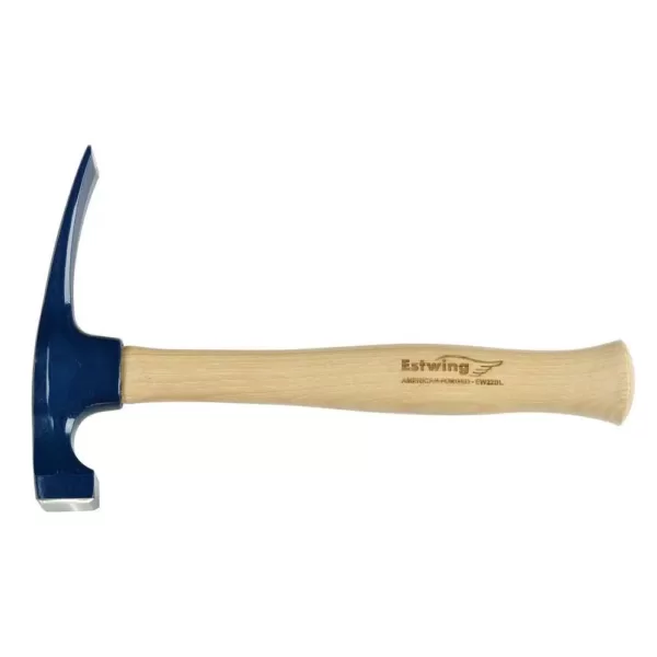 Estwing 21 oz. Wood Handle Bricklayer Hammer