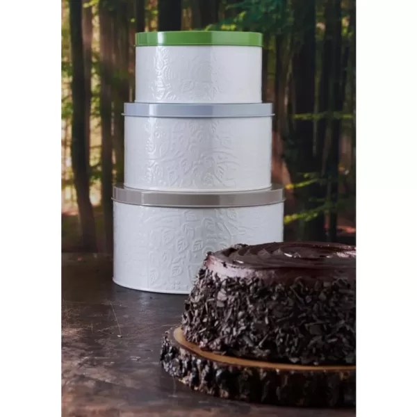 Mason Cash In the Forest Coated-Steel Cake Tins (Set of 3)