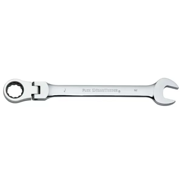 GEARWRENCH 18 mm Flex Head Combination Ratcheting Wrench