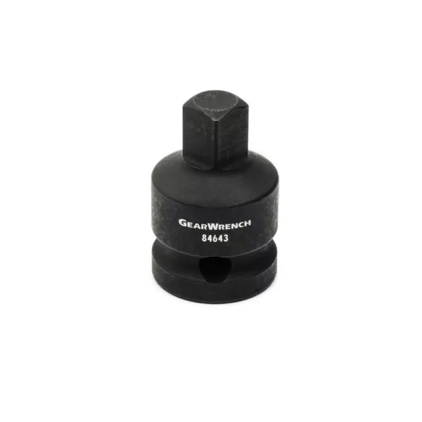 GEARWRENCH 1/2 in. Drive 1/2 in. F x 3/8 in. M Impact Adapter