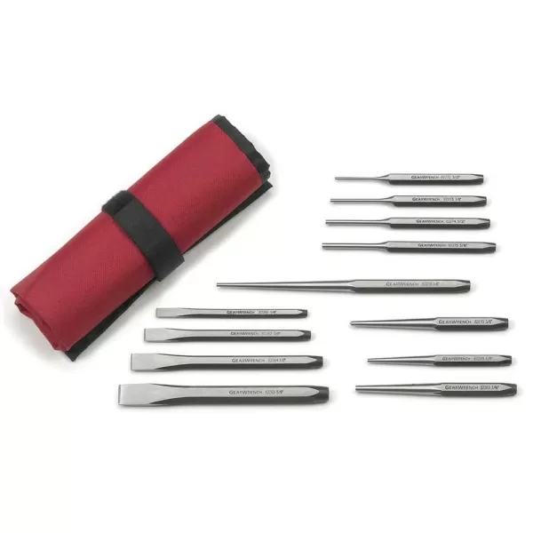 GEARWRENCH Punch and Chisel Set (12-Piece)