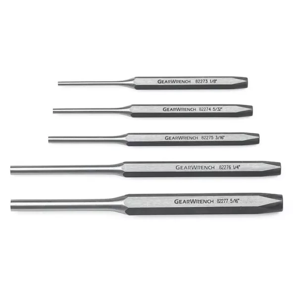 GEARWRENCH Pin Punch Set (5-Piece)