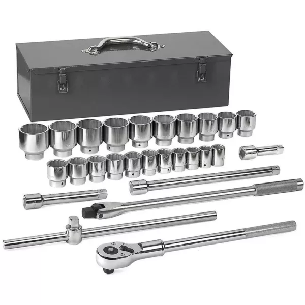 GEARWRENCH 3/4 in. Drive 12-Point Rachet and Socket Set (27-Piece)