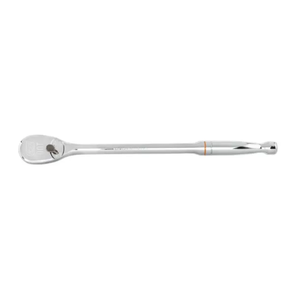 GEARWRENCH 1/2 in. Drive 15 in. L 90 Tooth Handle Teardrop Ratchet