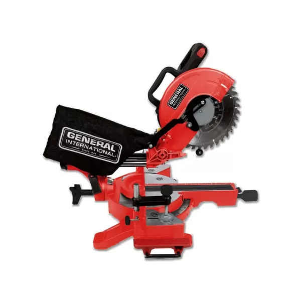 General International 15 Amp 10 in. Sliding Miter Saw with Laser Guidance System