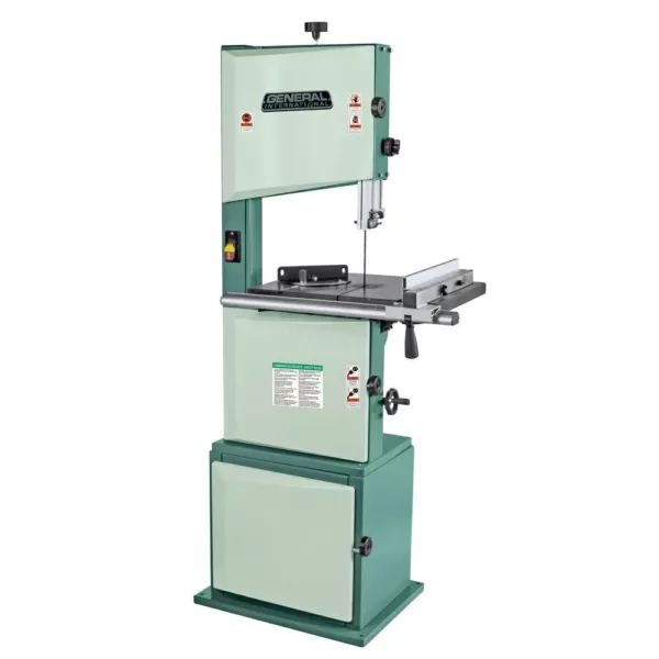 General International 9.5 Amp 14 in. 2-Speed Wood Cutting Band Saw