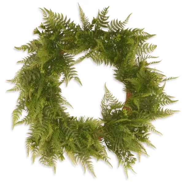 National Tree Company 22 in. Garden Accents Boston Fern Wreath
