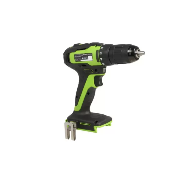 Greenworks 24-Volt Battery Cordless Brushless Hammer Drill, Battery Not Included DD24L01