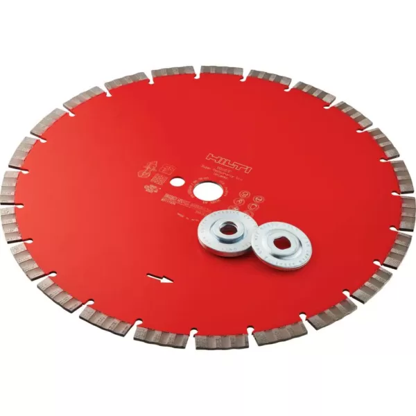Hilti DSH 600-X 12 in. Hand Held Gas Saw with DSH-P Water Pump and 12 in. SPX Diamond Saw Blade