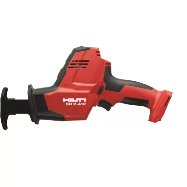 Hilti SR 2-A12 12-Volt Lithium-Ion Cordless Brushless Reciprocating Saw Kit with B 12-Volt/2.6 Ah Battery Pack and Charger