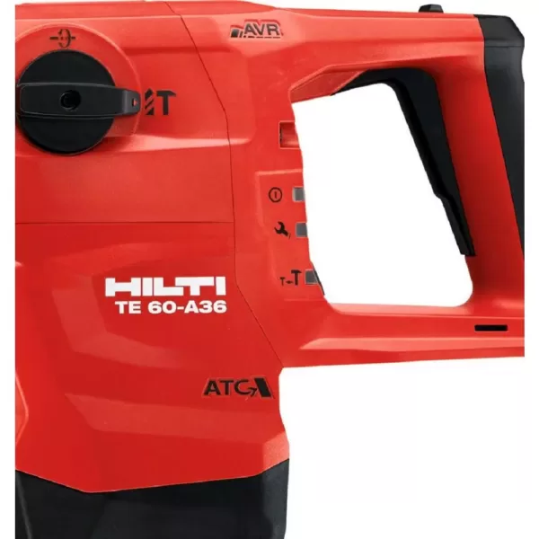 Hilti 36-Volt TE 60-A36 Cordless Brushless SDS-Max Combination Rotary Hammer with Active Vibration Reduction (Tool Body-Only)
