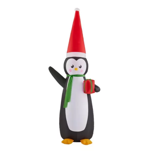Home Accents Holiday 11 ft. Giant-Sized LED Inflatable Penguin