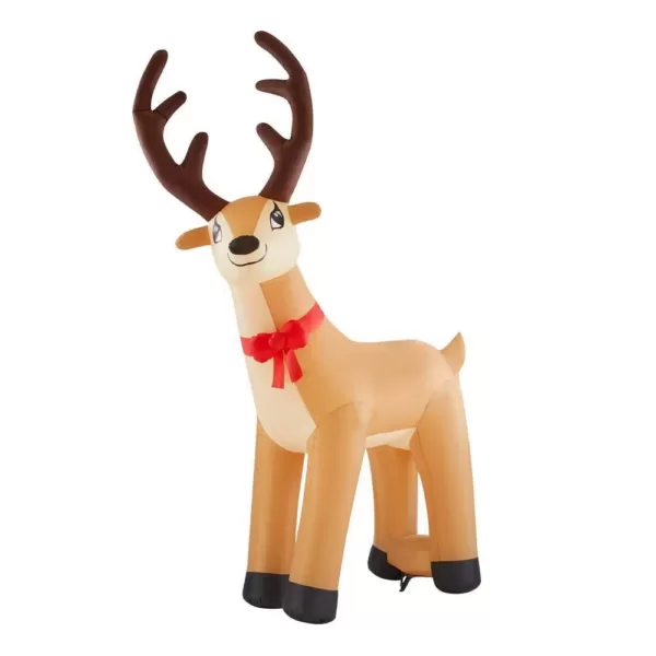 Home Accents Holiday 11 ft. Giant Inflatable Reindeer with LED Lights