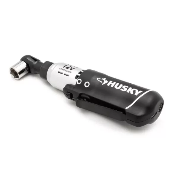 Husky 3/8 in. Drive 12-Volt Lithium-Ion Cordless Ratchet