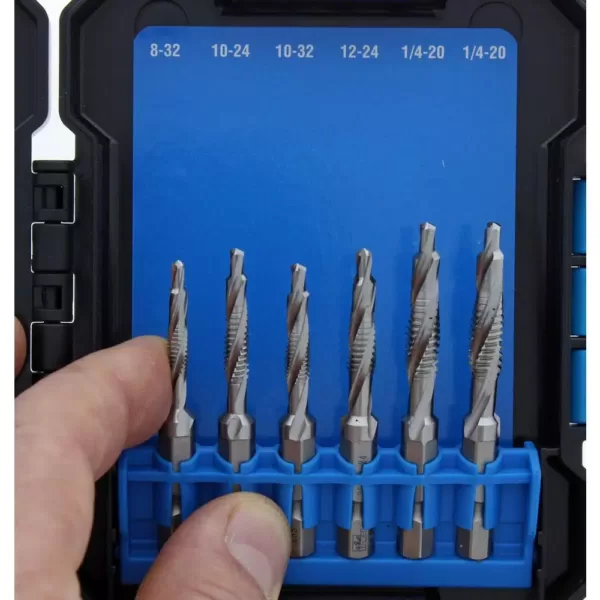 Ideal Standard Drill/Tap Kit (6-Piece)