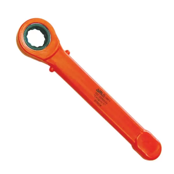 Jameson 1/2 in. 1000-Volt Insulated Ratcheting Box Wrench