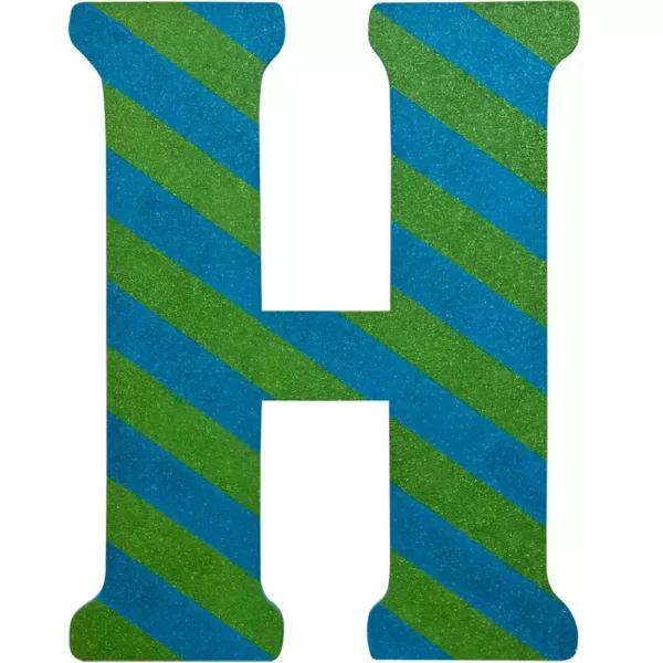 Jeff McWilliams Designs 23 in. Oversized Unfinished Wood Letter (H)