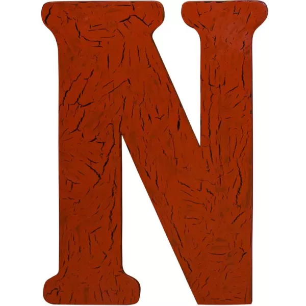 Jeff McWilliams Designs 23 in. Oversized Unfinished Wood Letter (N)
