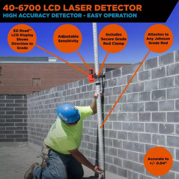 Johnson 1-Sided Laser Detector