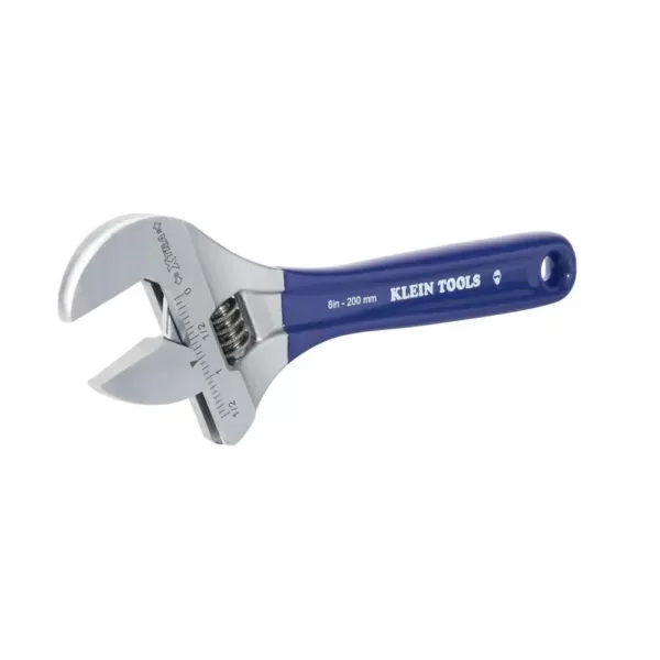 Klein Tools 1-1/2 in. Extra Wide Jaw Adjustable Wrench