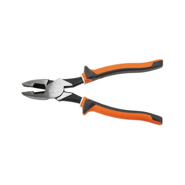 Klein Tools 8 in. Electrician's Insulated High Leverage Side Cutting Pliers