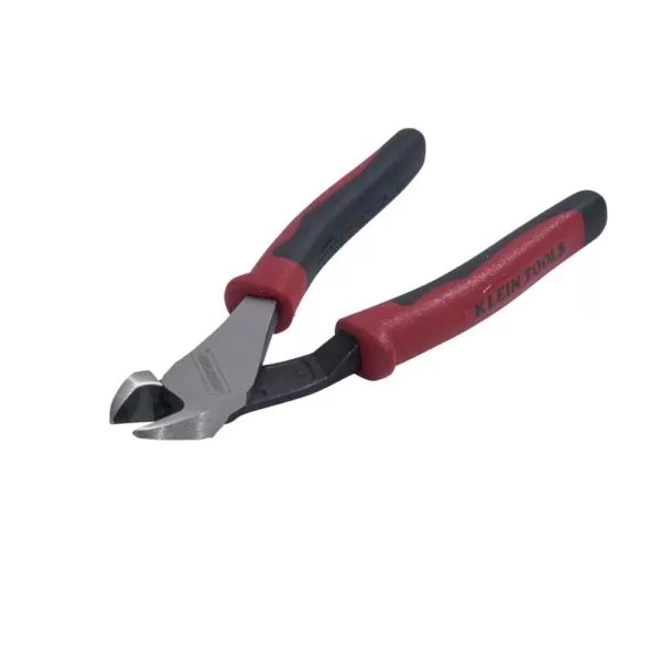Klein Tools 8 in. Journeyman High Leverage Diagonal Cutting Pliers with Angled Head
