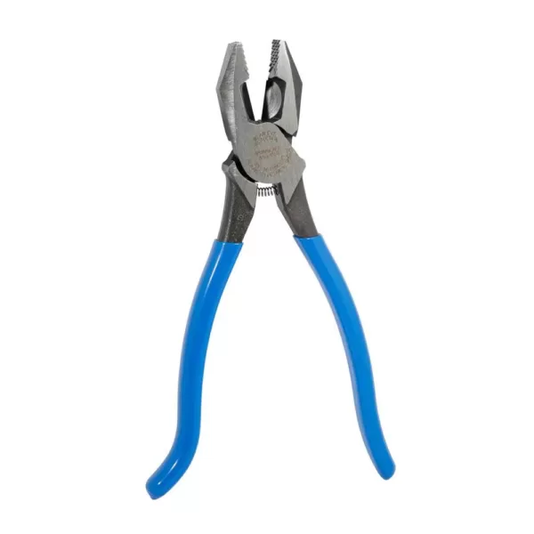 Klein Tools 9 in. High Leverage Ironworker's Pliers for Heavy Duty Cutting