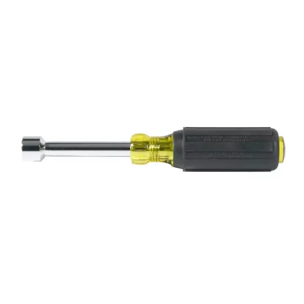 Klein Tools 1/2 in. Nut Driver with 3 in. Shaft- Cushion Grip Handle