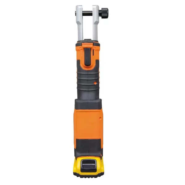 Klein Tools Battery-Operated O Plus Die Head Crimper with Two 2 Ah Batteries Charger and Bag
