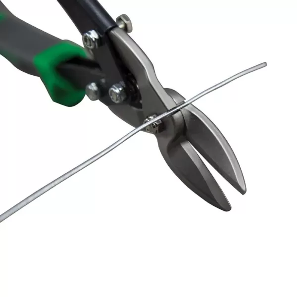 Klein Tools Right-Cut Aviation Snips with Wire Cutter
