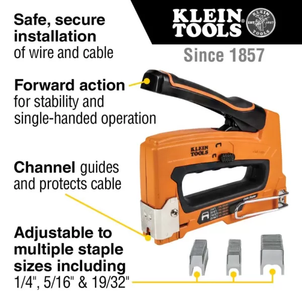 Klein Tools Loose Cable Stapler