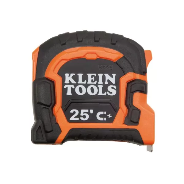 Klein Tools 25 ft. Double-Hook Magnetic Tape Measure (2-Pack)