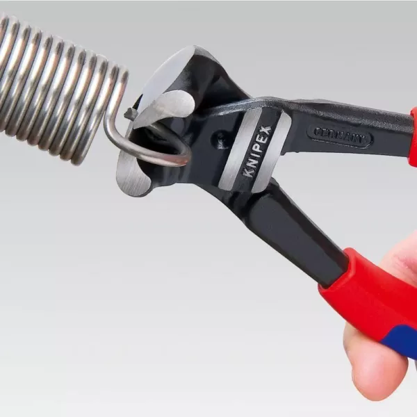 KNIPEX 8 in. High Leverage End Cutters with Comfort Grip