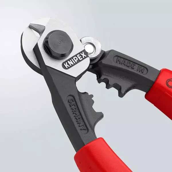 KNIPEX 7.5 in. Wire Rope Cutters with Comfort Grip Handles