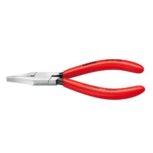 KNIPEX 5 in. Electronics Gripping Pliers-Flat Wide Tips