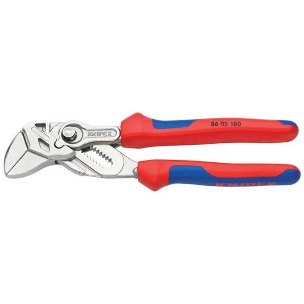 KNIPEX 7 in. Pliers Wrench with Comfort Grip Handles
