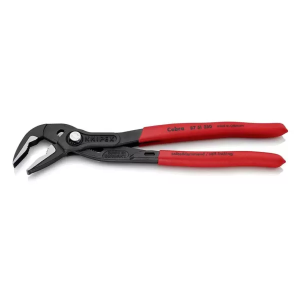 KNIPEX 10 in. Cobra Series Pliers with Extra-Slim Nose for Tight Spaces