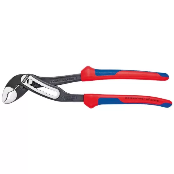 KNIPEX Heavy Duty Forged Steel 7-1/4 in. Alligator Pliers with 61 HRC Teeth and Multi-Component Comfort Grip