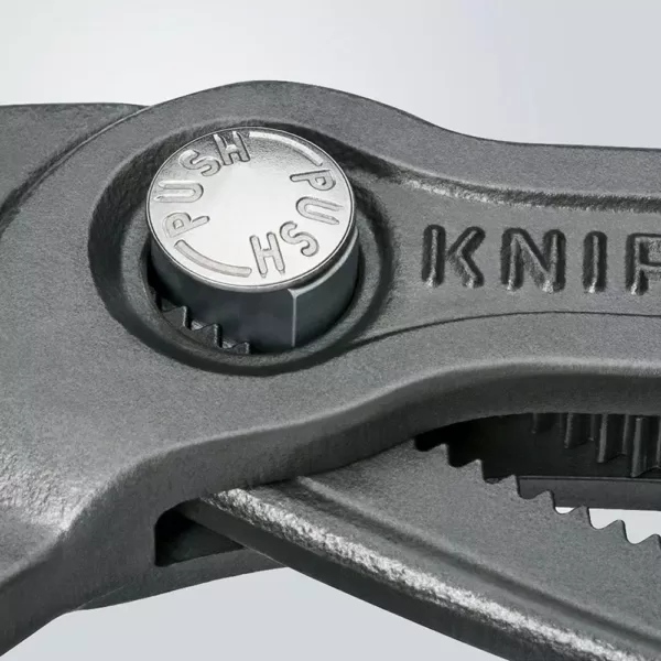 KNIPEX Heavy Duty Forged Steel 10 in. Alligator Pliers with 61 HRC Teeth and Multi-Component Comfort Grip